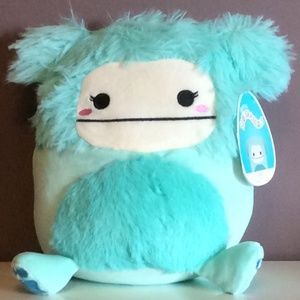 Squishmallow Joelle Bigfoot 8” NWT